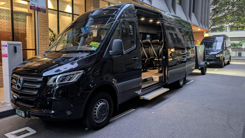 Mercedes van hire Melbourne